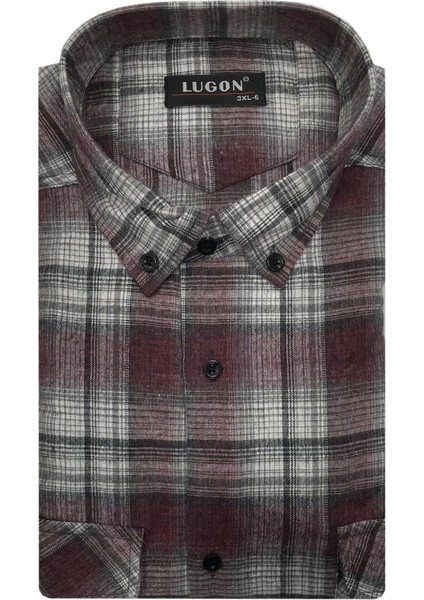 Kaşmir Büyük Beden Klasik Çift Cepli Erkek Gömlek - 7394 fiyatları