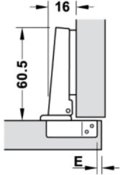 Düz Mobilya Menteşesi Dolap Kapaklarınız Için Ideal Tekli Dolap Kapak Menteşesi Tr fiyatları