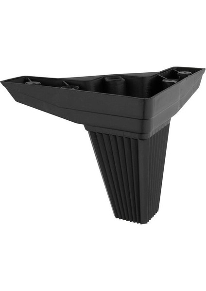 Mobilya Koltuk Ayağı Baza Çekyat Chester Oturma Grubu Ayağı Elmas Siyah 12 cm 4 Adet Masa Ayakları S