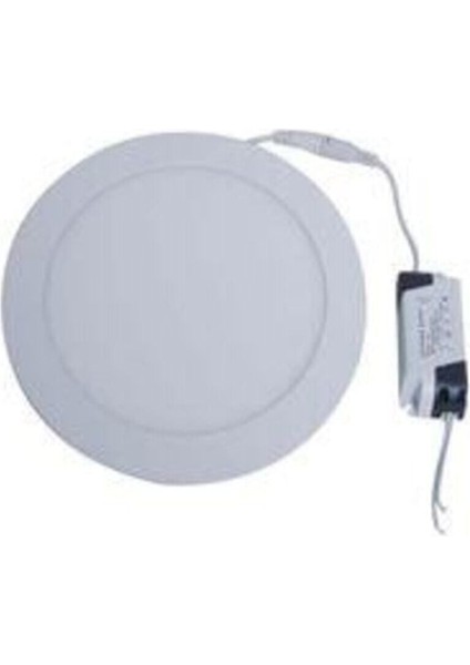 LED 6W Sıva Altı Yuvarlak LED Panel Spot LED Beyaz Işık Tekli Beyaz Işık GU10 LED Ampul 6 Watt Yok A