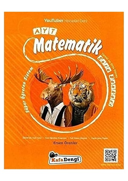 Kafadengi Ayt Matematik Soru Bankası - Temel ve Orta Düzey + Yapışkanlı Not Kağıdı