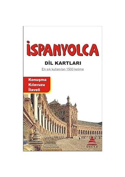 Ispanyolca Dil Kartları: En Sık Kullanılan 1500 Kelime + Yapışkanlı Not Kağıdı
