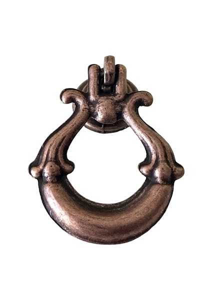 Mobilya Dolap Sallama Düğme Sarkaç Kulp Antik Bakır Eskitme Ay Sarkaç Mobilya Kulpları Beyaz modelleri