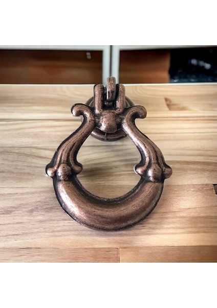 Mobilya Dolap Sallama Düğme Sarkaç Kulp Antik Bakır Eskitme Ay Sarkaç Mobilya Kulpları Beyaz fırsatları
