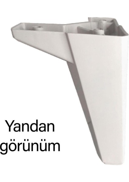 4 Adet Serdivan 15 cm Beyaz Lüx Mobilya Kanepe Sehpa Ünite Koltuk Ayağı Baza Ayak Masa Ayakları Beya indirimleri