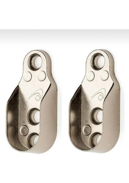 Oval Askı Boru Flanş Düz 2’li Paket Dolap Oval Askı Borusu Aparatı Flanşı Tüm Markalara Uyumlu Mobil