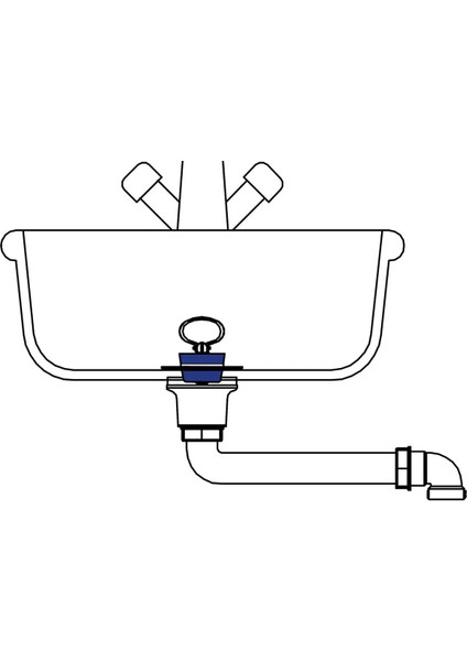 Çamaşır ve Bulaşık Makine Girişli Körüklü Lavabo Sifonu Lavabo Sifonu Lavabo Sifonu Sifon Lavabo Gid