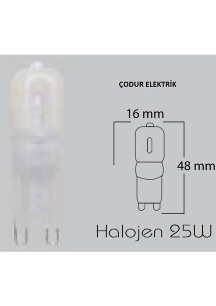 3WATT Buzlu G9 Duylu 6500KELVIN Beyaz Işık 200LM A+ Enerji LED Kapsul Ampul Tekli Beyaz Işık G9 LED fiyatları
