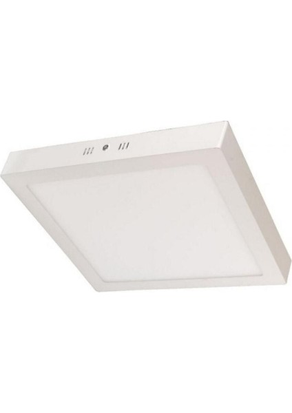 Beyaz Ledli 24 Watt Kare Sıva Üstü LED Panel Tavan Armatürü Spot LED Lamba Adaled Tr