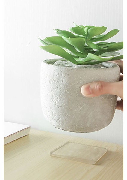 4 Adet Şeffaf Zemin Parke Koruyucu Kaydırmaz Ped Sandalye Mobilya ve Çamaşır Makinesi Kaydırmaz Ped indirimleri