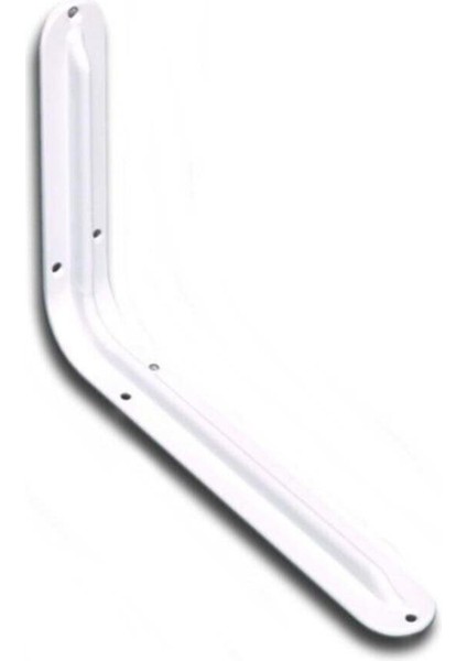 Raf Altı Raf Ayağı Konsol L Demir Beyaz 19,5*26,5 cm Raf Altı Beyaz