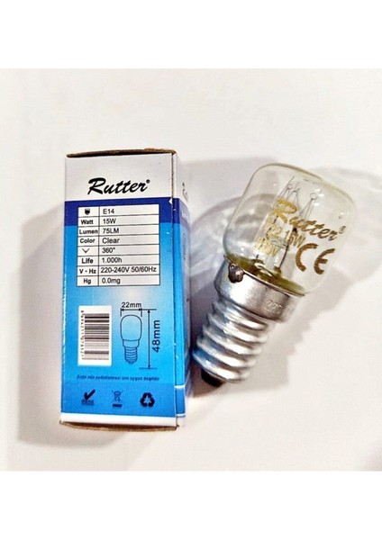 Sarı Işık 300 Derece Isıya Dayanıklı Fırın Ampul E14 Duy 15WATT Sarı Işık E14 Halogen Ampul 15 Watt fiyatları
