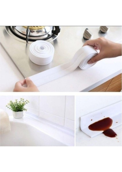 Su Sızdırmaz Bant Mutfak Lavabo Pencere Duvar Bandı 3.2 M fiyatları