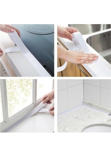 Su Sızdırmaz Bant Mutfak Lavabo Pencere Duvar Bandı 3.2 M fırsatları