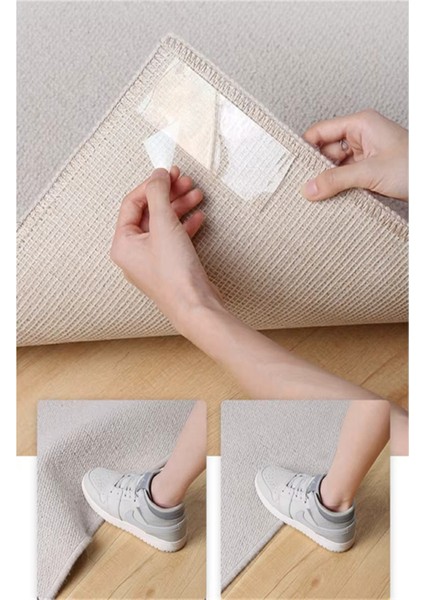 Nano Bant Çift Taraflı Bant Şeffaf Yeniden Kullanılabilir Su Geçirmez Iz Bırakmaz Çerçeve Bandı 1 mt