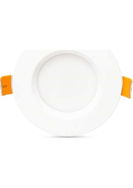 5W 3renk Sıva Altı Downlight Spot - Beyaz Kasa Beyaz Işık LED 5 Watt