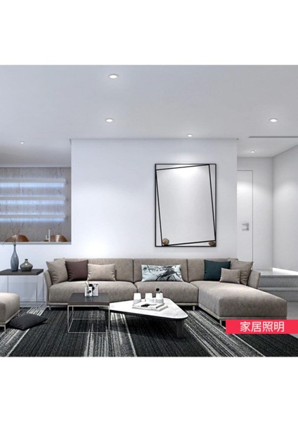 5W 3renk Sıva Altı Downlight Spot - Beyaz Kasa Beyaz Işık LED 5 Watt modelleri