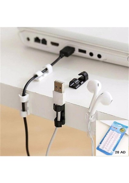 Kablo Sabitleyici Klipsler 60 Adet Kablo Düzenleyici Duvar Fayans Cam Kablo Tutucu Yapışkanlı Klips fiyatları