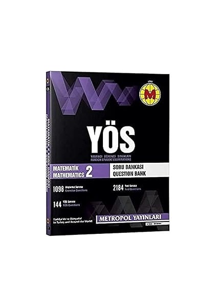 2019 Yös Matematik 2 Soru Bankası + Yapışkanlı Not Kağıdı