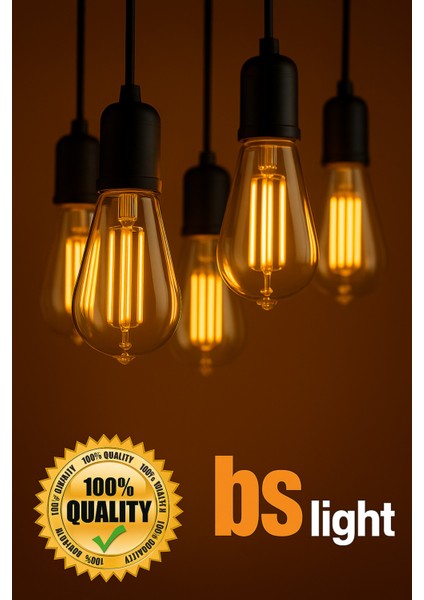 Armut Dekoratif Retro Rustik Ampul E27 Standart Duy 220V Ev Cafe Aplik Abajur Tavan Ampül Amber Tekl fiyatları