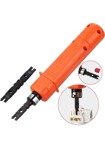 HT-314B Data Irtibatlama Aleti - Kesici ile Punchdown Tool Krone Pense