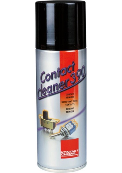 Contact Cleaner 390 Elektronik Ekipman Için Temizleyici Tekli