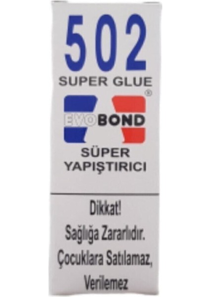 Evo Bond 502 Super Glue Süper Yapıştırıcı - Japon Yapıştırıcı Japon Yapıştırıcısı
