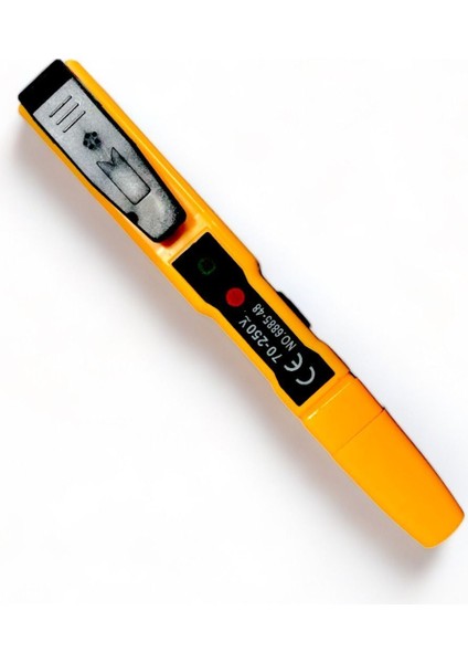 Dedektörlü Faz Kontrol Kalemi Voltaj Test Aleti Akıllı Voltaj Test Cihazı 6885-48 20 cm Voltaj Ölçer fiyatları