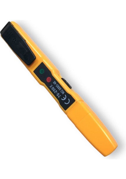 Dedektörlü Faz Kontrol Kalemi Voltaj Test Aleti Akıllı Voltaj Test Cihazı 6885-48 20 cm Voltaj Ölçer fırsatları