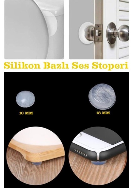 28 Adet 14 mm Şeffaf Silikon Bazlı Ses Stoperi Duvar Yüzeyi Dolap Kapı Tampon Koruyucu Hızlı Yapıştı indirimleri