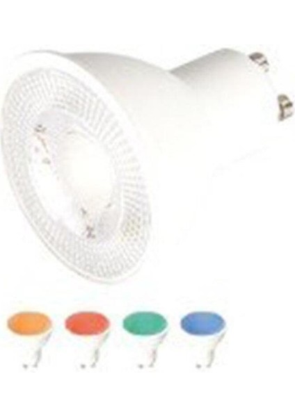 CT-4215R Çanak LED Ampul 8W Gu-10 Duy Kırmızı Işık Tekli Kırmızı Işık GU10 LED Ampul 7 Watt Yok A'da