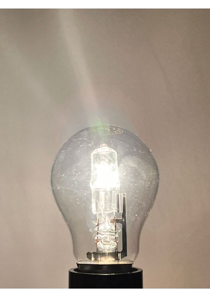 105 Watt Şeffaf Camlı 1800 Lümen A55 Halojen Ampül Tekli Sarı Işık E27 Halogen Ampul 105 Watt Var fiyatları