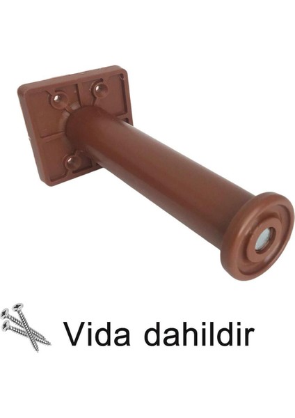 2 Adet Modül Ayarlanabilir Destek Ayağı 15 x 23 cm Kahverengi Ayak Mobilya Kanepe Baza Koltuk Ünite indirimleri