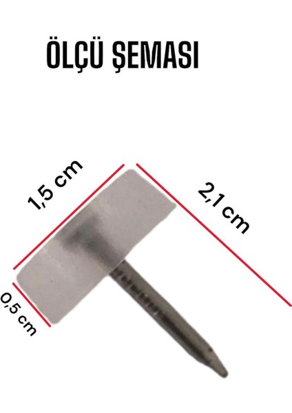 50 Adet Çivili Poligrit Mobilya Masa Sandalye Zemin Koruyucu Şeffaf Silikon Pabuç Poligirit Keçeler modelleri