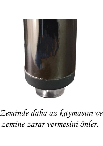 50 Adet Çivili Poligrit Mobilya Masa Sandalye Zemin Koruyucu Şeffaf Silikon Pabuç Poligirit Keçeler fırsatları