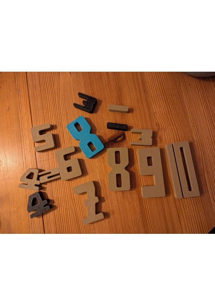 Montessori Sayı Blokları modelleri