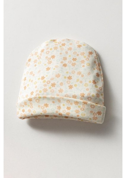 %100 Pamuk Sevimli Ay ve Bulutlar Desenli Bebek 5 Parça Yenidoğan Hastane Çıkışı Zıbın Seti BBTF.YSL.20223 fırsatları