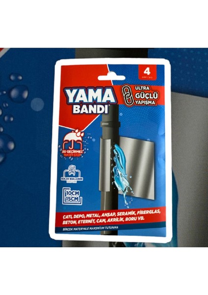 Yama Bandı Su Geçirmez Plastik Su Deposu Tamiri Için Hızlı Pratik Çözüm Band Destekli Sağlam Tutunma modelleri