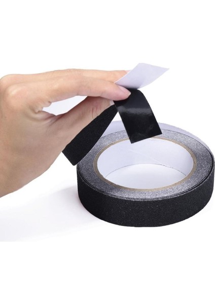 4 mt Bondit Siyah Yapışkanlı Kaygan Zemin Bandı Basamak Merdiven Kaydırmaz Bant 25MM Hızlı Yapıştırı fırsatları