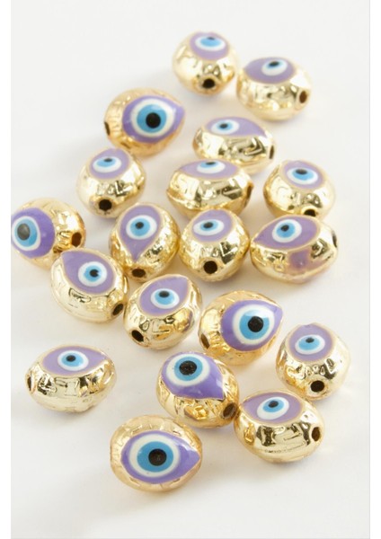 Resveq Damla Mineli Bileklik ve Kolye Ucu Aparatı 1 Adet-Lila fiyatları