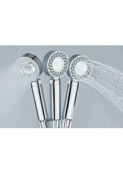 Şampuan Hazneli 2 Yönlü Duş Başlığı Duş Başlığı Beyaz Gore