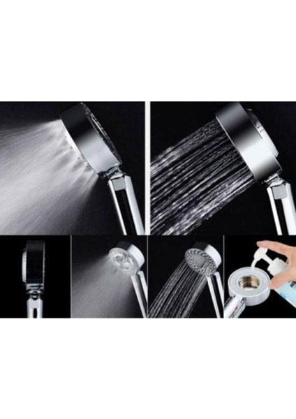 Şampuan Hazneli 2 Yönlü Duş Başlığı Duş Başlığı Beyaz Gore modelleri