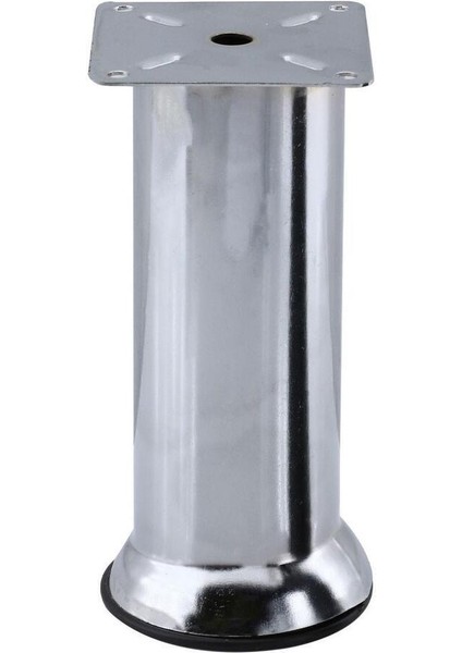 Mobilya Ayak Krom Baza Koltuk Kanepe Yatak Çekyat Destek Ayağı 15 cm Metal Yükseltici Ayakları Bej T