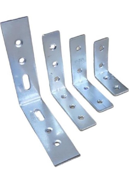 Metal Masa L Gönye Köşe Bağlantısı 15X35X35X2MM Mobilya Bağlantı Elemanları
