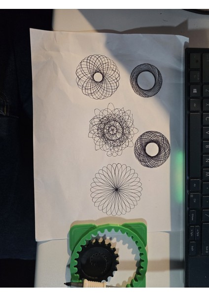 Spirograph Ring ve Dişli