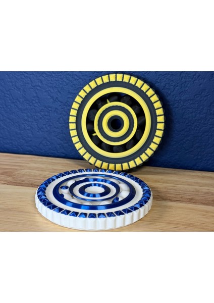 Iki Ton Fidget Spinner - Yeri Yazdırın (Özelleştirilebilir Tasarım)