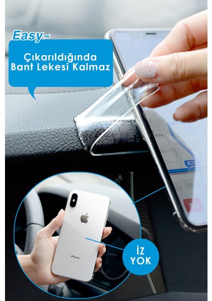 3 Metre Çift Taraflı Nano Teknoloji Kalın ve Süper Güçlü Bant Duvar Çerçeve Taşıyıcı Hızlı Yapıştırı