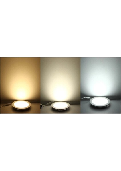 6W Panel LED CT-5145 Beyaz Işık Alüminyum Kasa modelleri