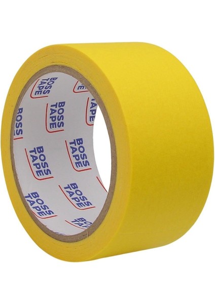 Sarı Renkli Kağıt Bant EN:50MM BOY:25MT Hızlı Yapıştırıcı fiyatları