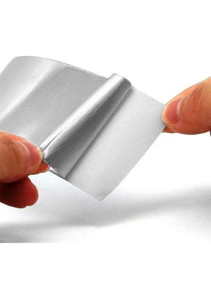 20 Metre Alüminyum Yanmaz Folyo Bant Tamir Soba Boru Bandı Folyo Bant Su Sızdırmaz (20 Metre 40MM) fırsatları